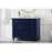 Elegant Kitchen/Bath Otto 42" Single Bathroom Vanity, Blue