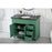 Elegant Kitchen/Bath Otto 42" Single Bathroom Vanity, Vintage Mint