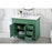 Elegant Otto 42" Single Vanity, Vintage Mint/Ivory Marble