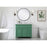 Elegant Otto 42" Single Vanity, Vintage Mint/Ivory Marble