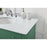 Elegant Otto 42" Single Vanity, Vintage Mint/Ivory Marble