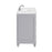 Elegant Otto 48" Single Vanity, Light Grey/Ivory Marble