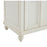 Elegant Otto 60" Double Vanity, Antique White/Ivory Marble