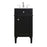 Elegant Kitchen/Bath Park Avenue 18" Single Bathroom Vanity, Black - VF12518BK
