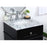 Elegant Kitchen/Bath Park Avenue 18" Single Bathroom Vanity, Black