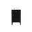 Elegant Kitchen/Bath Park Avenue 21" Single Bathroom Vanity, Black - VF12521BK