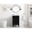 Elegant Kitchen/Bath Park Avenue 21" Single Bathroom Vanity, Black