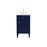 Elegant Kitchen/Bath Park Avenue 21" Single Bathroom Vanity, Blue - VF12521BL