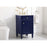 Elegant Kitchen/Bath Park Avenue 21" Single Bathroom Vanity, Blue