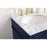 Elegant Kitchen/Bath Park Avenue 21" Single Bathroom Vanity, Blue