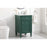 Elegant Kitchen/Bath Park Avenue 21" Single Bathroom Vanity, Green