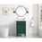 Elegant Kitchen/Bath Park Avenue 21" Single Bathroom Vanity, Green