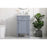 Elegant Kitchen/Bath Park Avenue 21" Single Bathroom Vanity, Grey