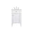 Elegant Kitchen/Bath Park Avenue 21" Single Bathroom Vanity, White - VF12521WH