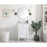 Elegant Kitchen/Bath Park Avenue 21" Single Bathroom Vanity, White