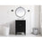 Elegant Kitchen/Bath Park Avenue 24" Single Bathroom Vanity, Black