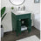 Elegant Kitchen/Bath Park Avenue 24" Single Bathroom Vanity, Green