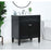 Elegant Kitchen/Bath Park Avenue 30" Single Bathroom Vanity, Black