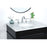 Elegant Kitchen/Bath Park Avenue 30" Single Bathroom Vanity, Black