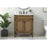 Elegant Park Avenue 30" Single Bathroom Vanity, Driftwood