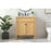 Elegant Park Avenue 30" Single Bathroom Vanity, Natural Wood