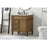 Elegant Park Avenue 32" Single Bathroom Vanity, Driftwood