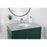Elegant Kitchen/Bath Park Avenue 32" Single Bathroom Vanity, Green