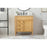 Elegant Park Avenue 32" Single Bathroom Vanity, Natural Wood