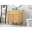 Elegant Park Avenue 32" Single Bathroom Vanity, Natural Wood
