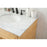 Elegant Park Avenue 32" Single Bathroom Vanity, Natural Wood