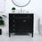 Elegant Kitchen/Bath Park Avenue 36" Single Bathroom Vanity, Black