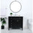 Elegant Kitchen/Bath Park Avenue 36" Single Bathroom Vanity, Black