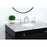 Elegant Kitchen/Bath Park Avenue 36" Single Bathroom Vanity, Black