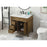 Elegant Park Avenue 36" Single Bathroom Vanity, Driftwood