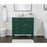 Elegant Kitchen/Bath Park Avenue 36" Single Bathroom Vanity, Green