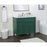 Elegant Kitchen/Bath Park Avenue 36" Single Bathroom Vanity, Green