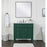 Elegant Kitchen/Bath Park Avenue 36" Single Bathroom Vanity, Green