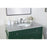 Elegant Kitchen/Bath Park Avenue 36" Single Bathroom Vanity, Green