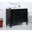 Elegant Kitchen/Bath Park Avenue 40" Single Bathroom Vanity, Black