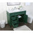Elegant Kitchen/Bath Park Avenue 40" Single Bathroom Vanity, Green