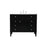 Elegant Kitchen/Bath Park Avenue 42" Single Bathroom Vanity, Black - VF12542BK