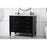 Elegant Kitchen/Bath Park Avenue 42" Single Bathroom Vanity, Black