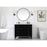 Elegant Kitchen/Bath Park Avenue 42" Single Bathroom Vanity, Black