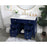 Elegant Kitchen/Bath Park Avenue 42" Single Bathroom Vanity, Blue