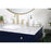 Elegant Kitchen/Bath Park Avenue 42" Single Bathroom Vanity, Blue