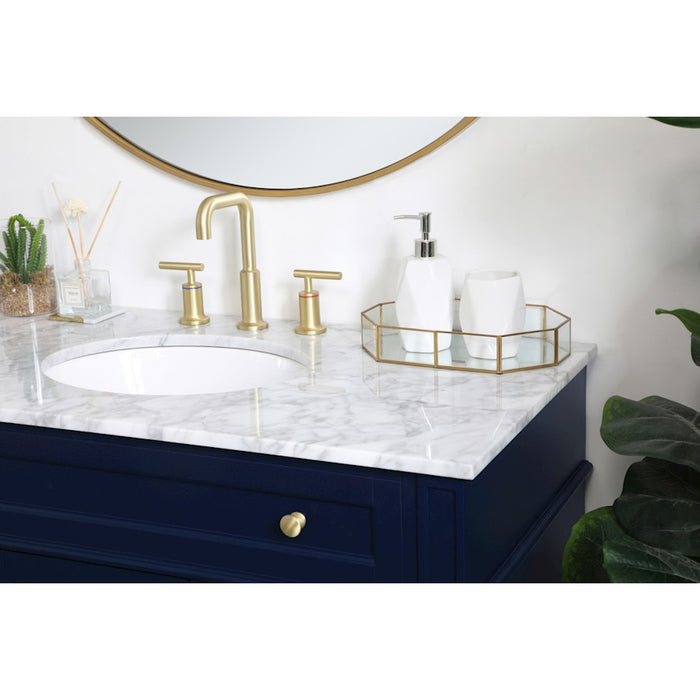 Elegant Kitchen/Bath Park Avenue 42" Single Bathroom Vanity, Blue