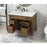 Elegant Park Avenue 42" Single Bathroom Vanity, Driftwood