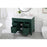 Elegant Kitchen/Bath Park Avenue 42" Single Bathroom Vanity, Green