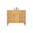 Elegant Park Avenue 42" Single Bathroom Vanity, Natural Wood - VF12542NW