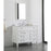 Elegant Kitchen/Bath Park Avenue 42" Single Bathroom Vanity, White
